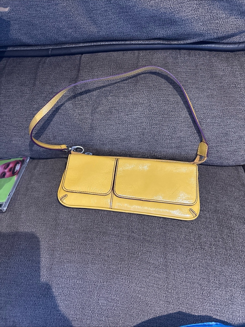 Hobo International Shoulder  Purse Bag Yellow Used Once